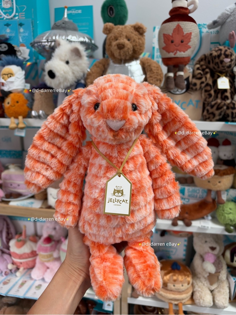 Jellycat London Exclusive Fizzleskip Bunny (super rare). Brand new with tag